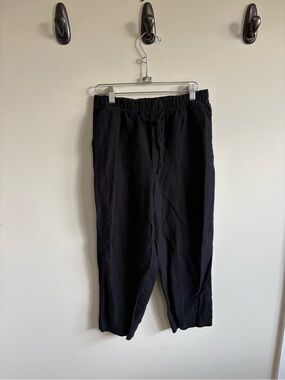 Women’s Black Drawstring Casual Pants